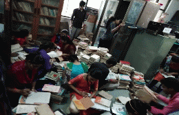 Swachata Abhiyan in Library